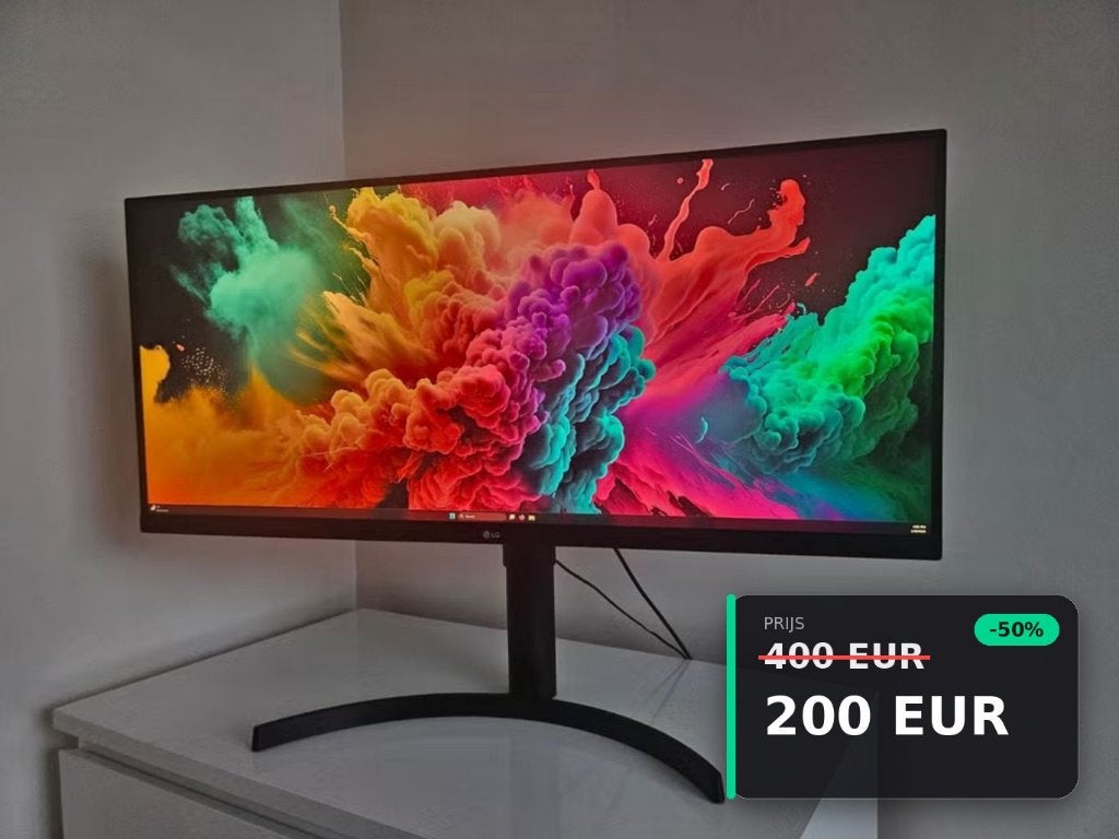 LG Ultrawide monitor 34 inch - 2 stuks beschikbaar, Computers en Software, Gaming, IPS, Ophalen of Verzenden, Zo goed als nieuw