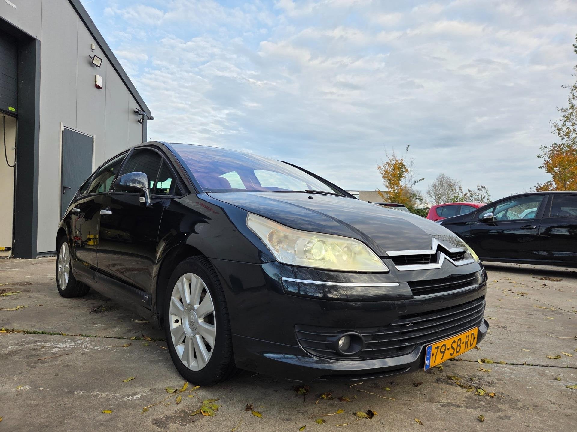 Citroen C4 1.6-16V Exclusive LPG XENON, Auto's, Voorwielaandrijving, Stof, Gebruikt, Zwart