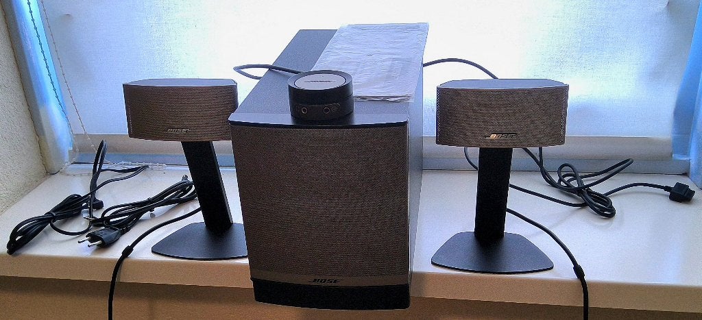BOSE Companion 50 multimedia systeem, Computers en Software, Pc speakers, Ophalen, Zo goed als nieuw, Bose