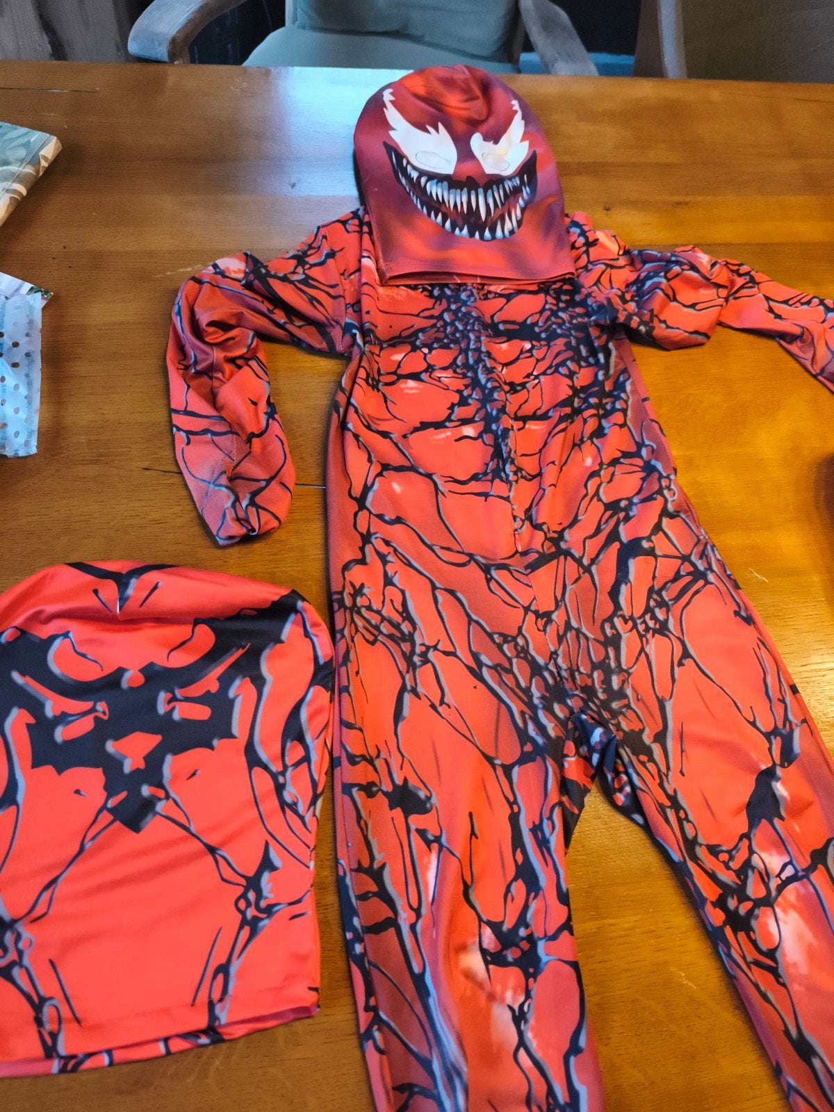 Carnage Spiderman kostuum voor kinderen, Ophalen of Verzenden, 122 t/m 128, Jongen of Meisje