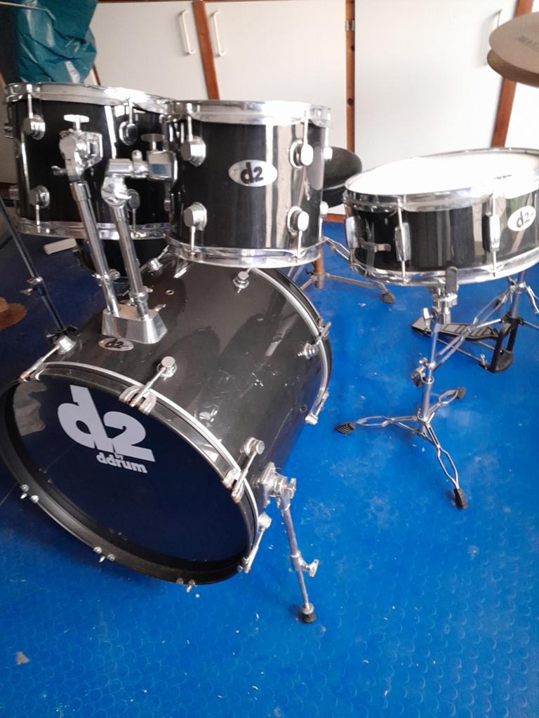 D2 Drumstel - Compleet en Gebruikt, Muziek en Instrumenten, Ophalen, Gebruikt, Overige merken