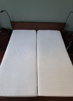 2 Matrastoppers, Huis en Inrichting, Slaapkamer | Matrassen en Bedbodems, Ophalen, Eenpersoons, Zo goed als nieuw, 80 cm