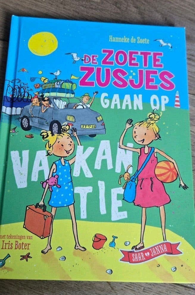 De Zoete Zusjes Gaan Op Vakantie - Hanneke de Zoete, Boeken, Ophalen of Verzenden, Zo goed als nieuw, Hanneke de Zoete, Fictie algemeen