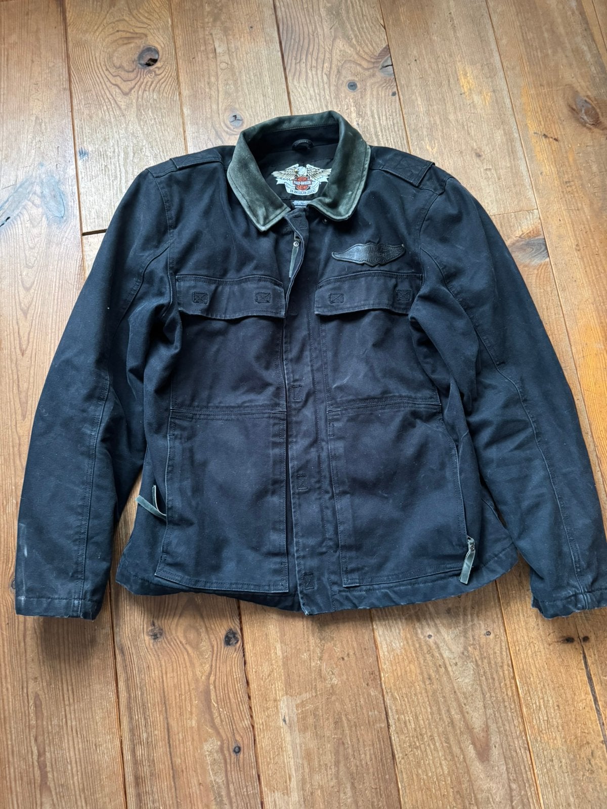 Harley Davidson motorjack 2009, Ophalen, Tweedehands, Heren, Jas | textiel