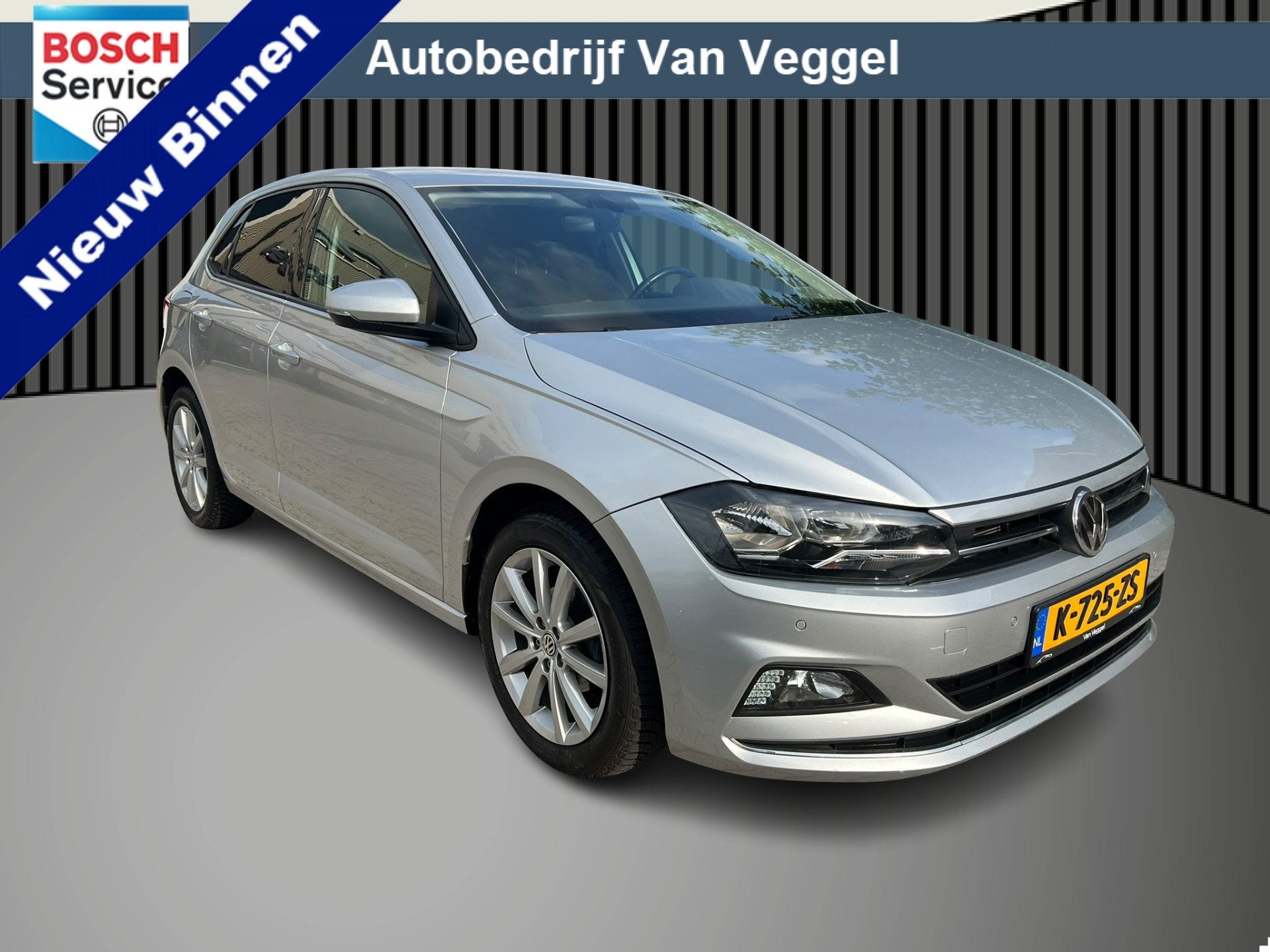 Volkswagen Polo 1.0 TSI Highline cruise, camera, stoelverw,, Auto's, Stof, Gebruikt, Verwarmde buitenspiegels, 49 €/maand