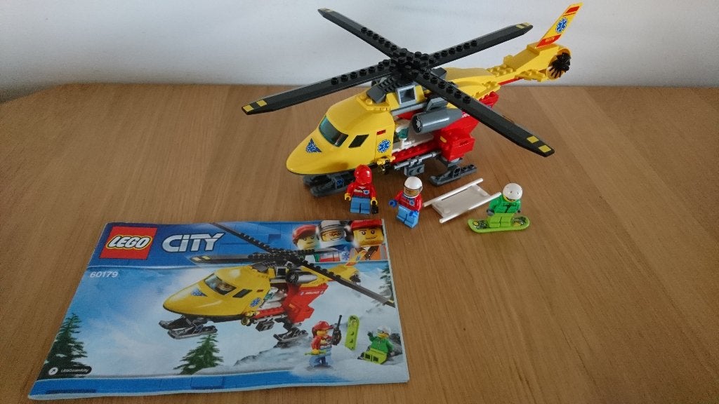 lego 60179 ambulance helicopter, Kinderen en Baby's, Inclusief instructies, City, Lego, Ophalen of Verzenden