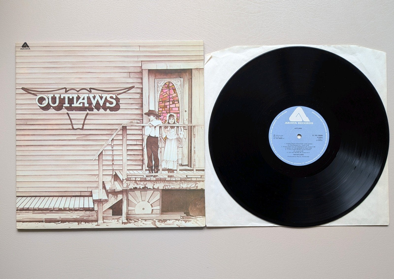 Outlaws - Outlaws LP (1975) Classic Southern Rock, LP, Rock, Gebruikt, Verzenden