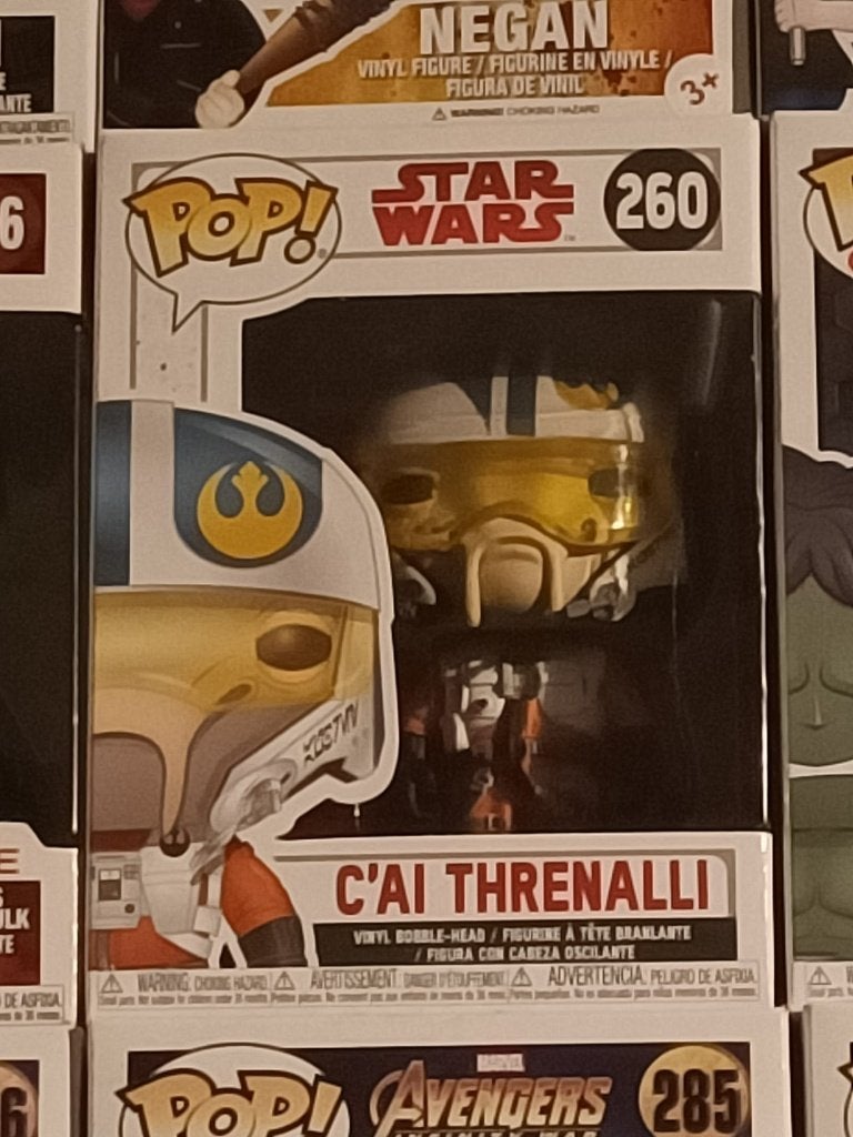 Funko Pop! Star Wars C'ai Threnalli #260, Ophalen of Verzenden, Nieuw