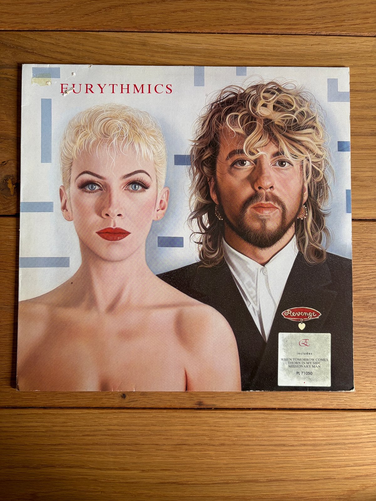 Lp Eurythmics - Revenge, Cd's en Dvd's, Vinyl | Pop, LP, Gebruikt, Pop, Ophalen of Verzenden
