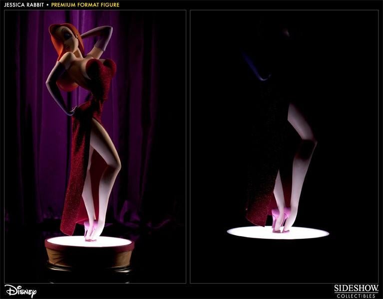 Sideshow Jessica Rabbit Premium Format beeld, Verzamelen, Ophalen, Beeldje of Figuurtje