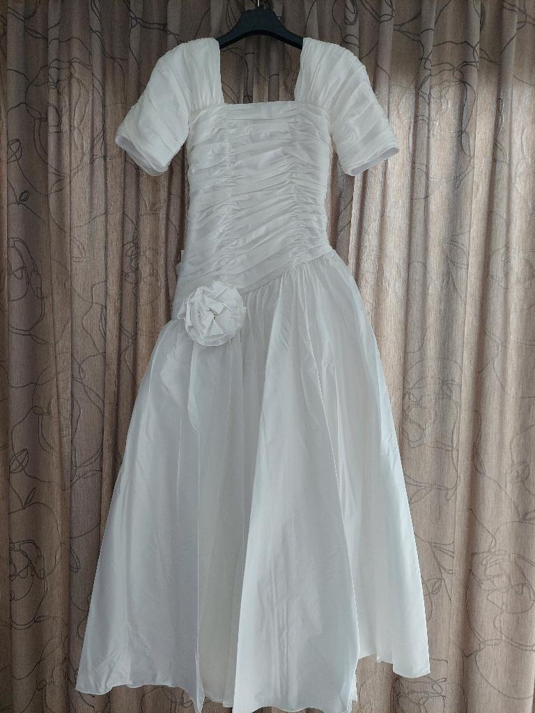 Trouwjurk, Kleding | Dames, Trouwkleding en Trouwaccessoires, Ophalen, Gedragen, Wit, Trouwjurk