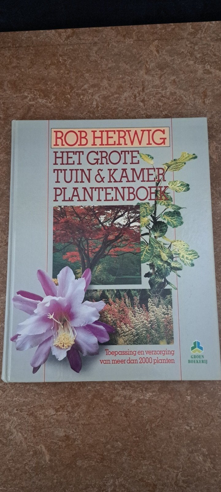 het grote tuin en kamerplantenboek, Ophalen of Verzenden, Zo goed als nieuw, Tuinieren en Tuinplanten, Rob Herwig