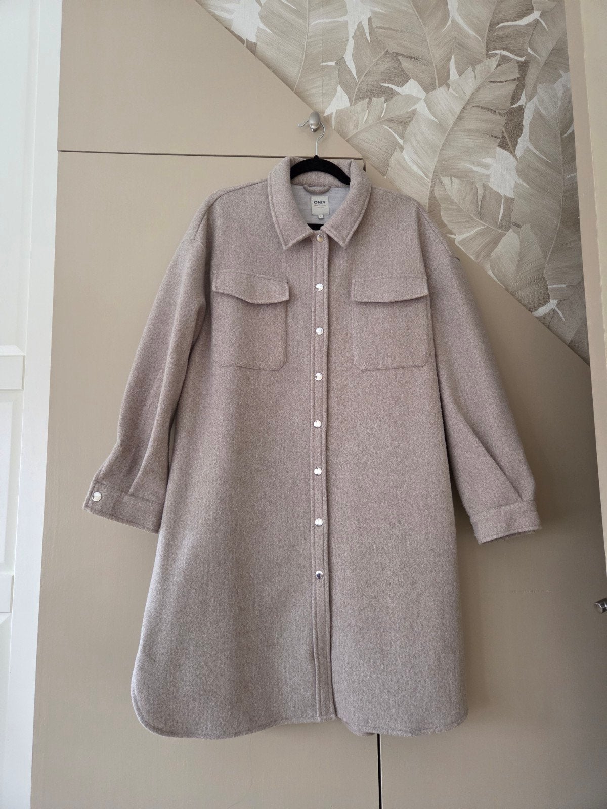 ONLY DIKKERE BLOUSE...ook gaaf als jas..MAAT L VALT RUIM!!, Ophalen of Verzenden, Zo goed als nieuw, Maat 38/40 (M)