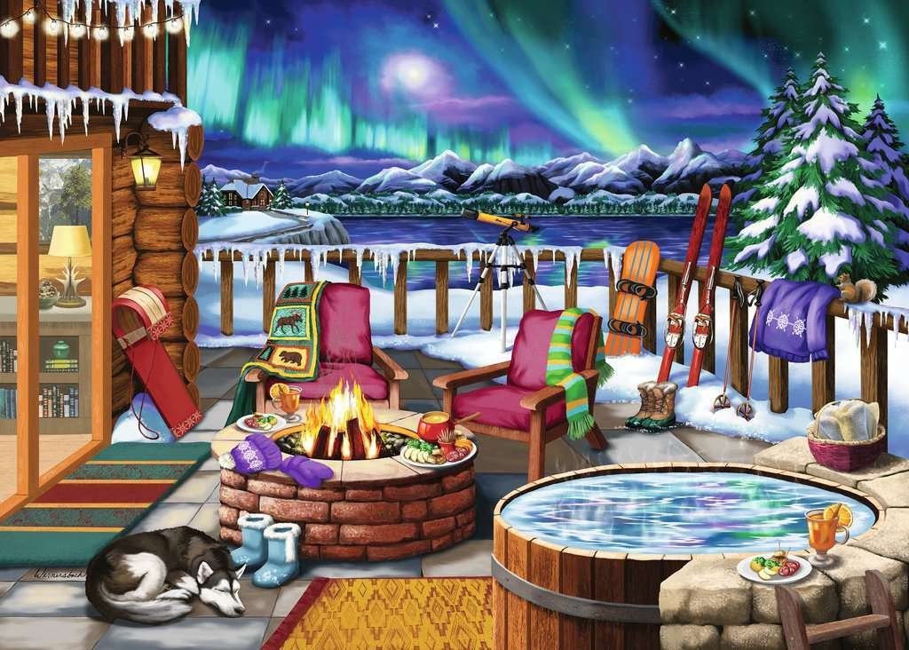 Ravensburger legpuzzel nieuw 500 XXL Noorderlicht, Hobby en Vrije tijd, Ophalen of Verzenden, 500 t/m 1500 stukjes, Nieuw, Legpuzzel