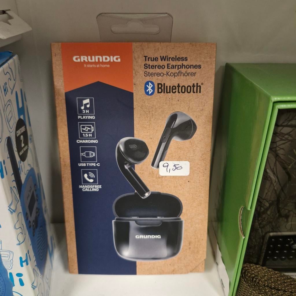 Grundig True Wireless Stereo Oordopjes met Bluetooth
