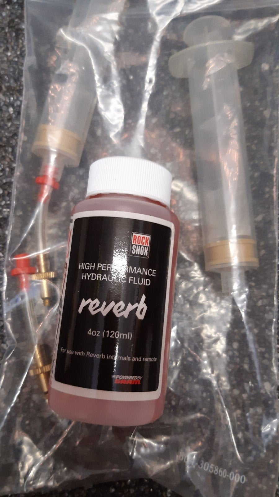 RockShox Reverb 120ml Olie + Ontluchtingsset, Ophalen of Verzenden