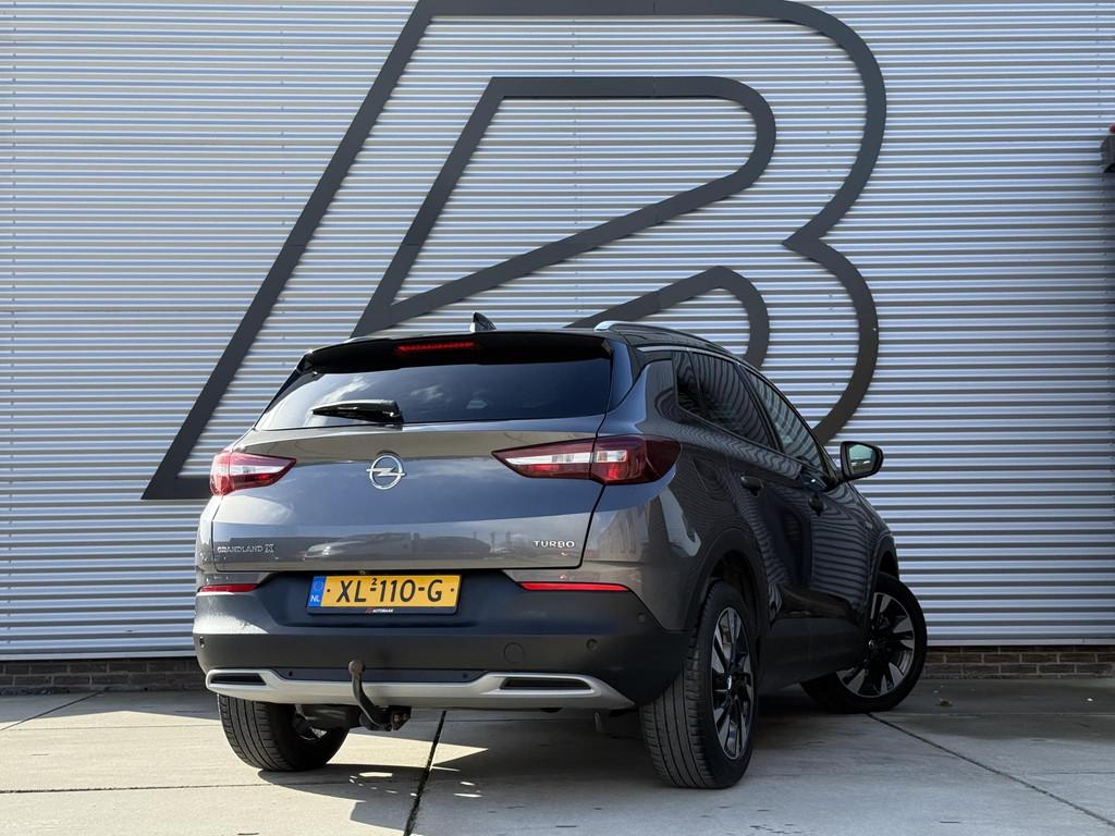 Opel Grandland X 1.2 Turbo Ultimate Navi|Camera|Carplay|Clim, Auto's, Opel, Gebruikt, Euro 6, 1199 cc, Leder en Stof