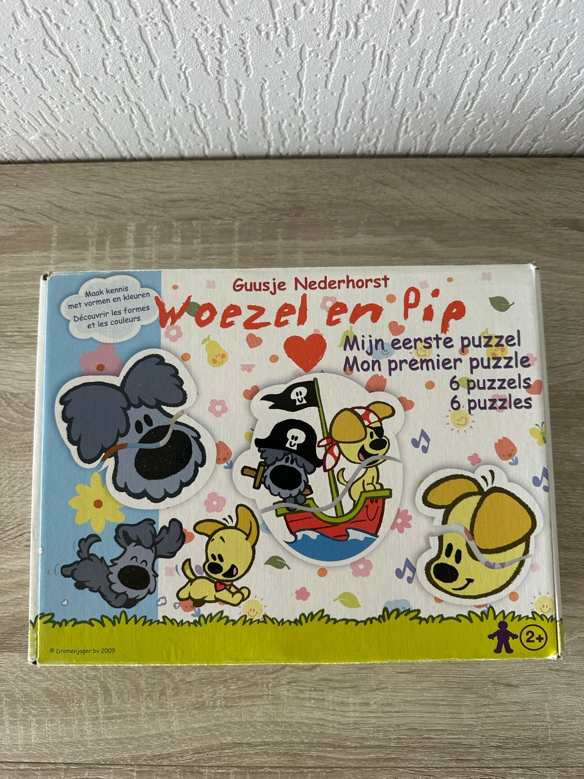 Woezel en Pip Mijn eerste puzzel (6 puzzels), Ophalen of Verzenden, Minder dan 10 stukjes, Gebruikt, 2 tot 4 jaar