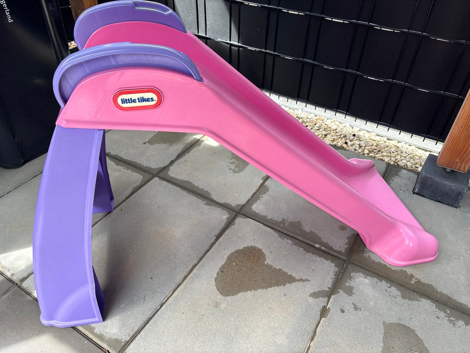 Little Tikes Glijbaan Roze/Paars, Kinderen en Baby's, Speelgoed | Buiten | Speeltoestellen, Ophalen, Gebruikt, Glijbaan