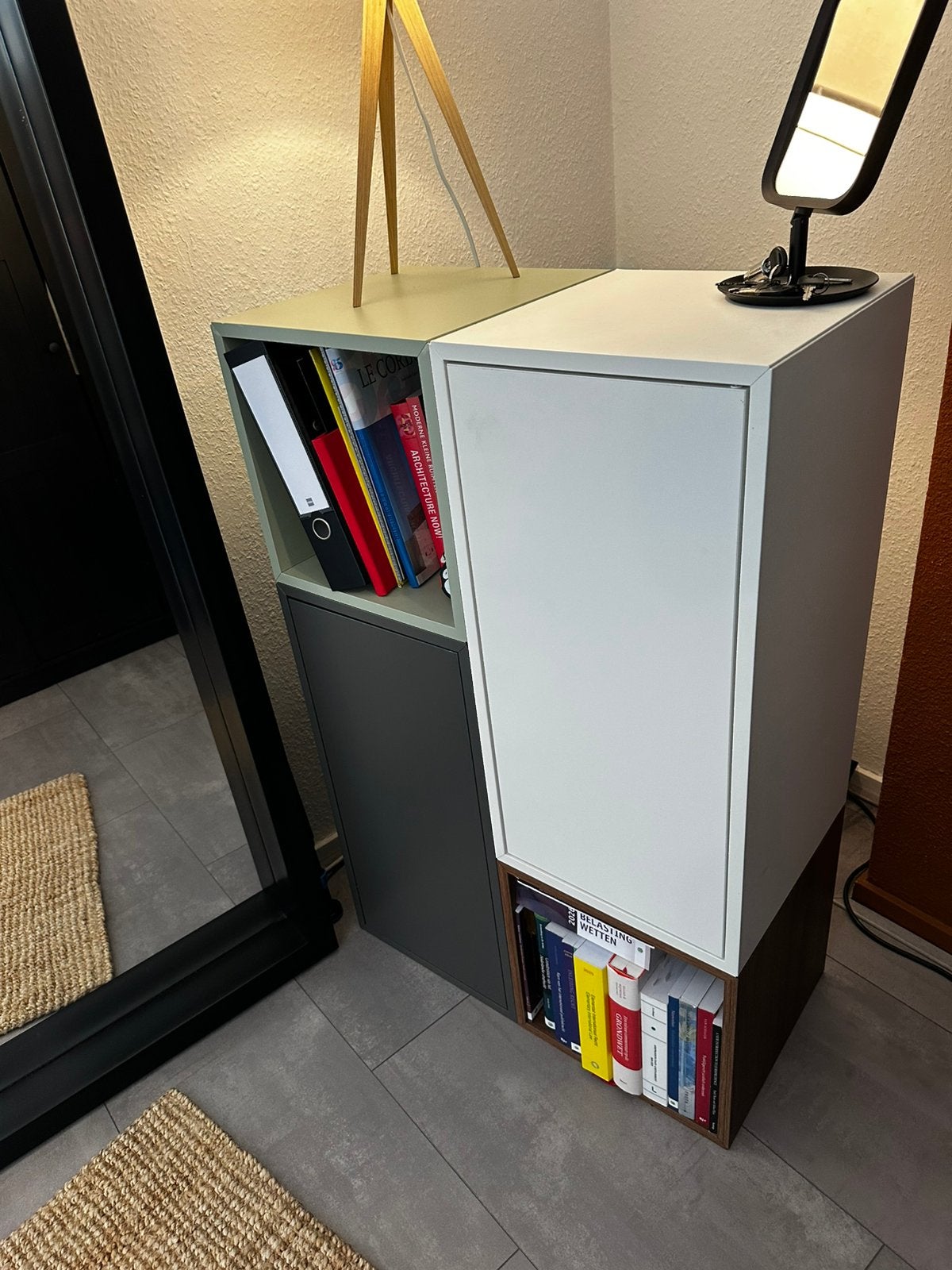 Ikea EKET kastcombinatie, Ophalen, Met deur(en), 100 tot 150 cm, Zo goed als nieuw
