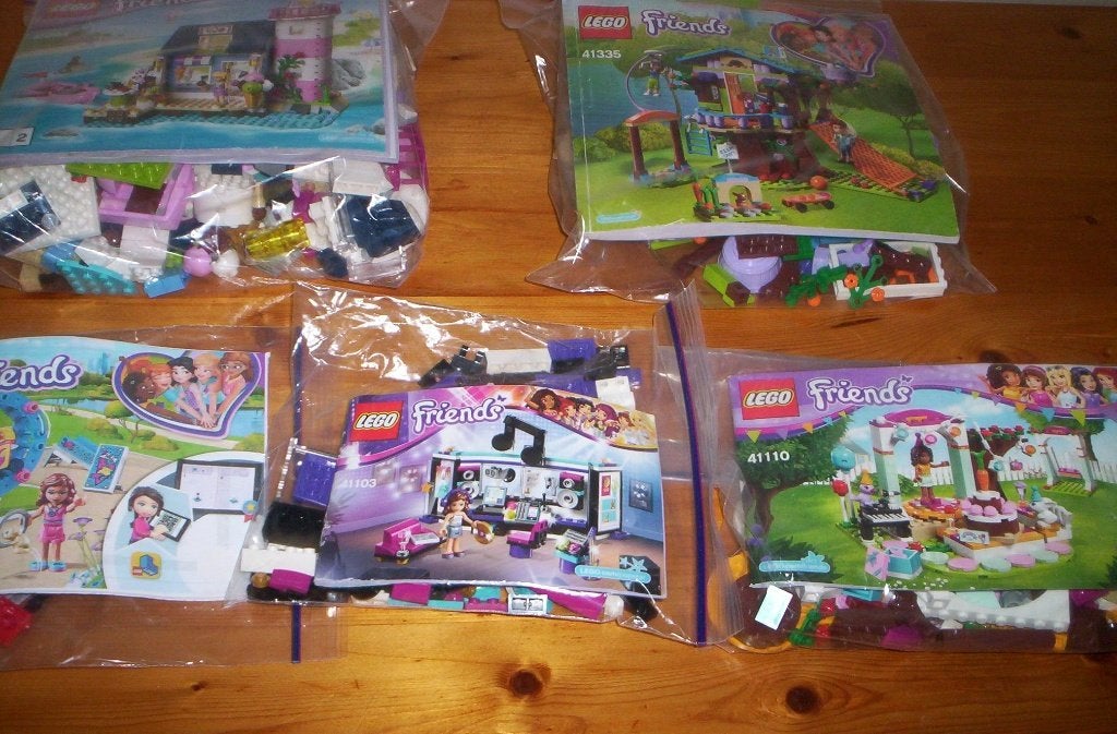 lego Friends 41335-41110-41094-41103-41383, Ophalen, Zo goed als nieuw