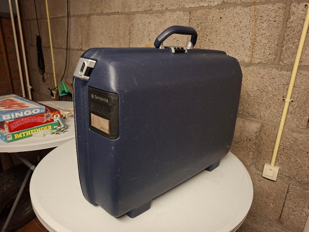Samsonite Koffer, Gebruikt, 50 tot 60 cm, Hard kunststof, Slot
