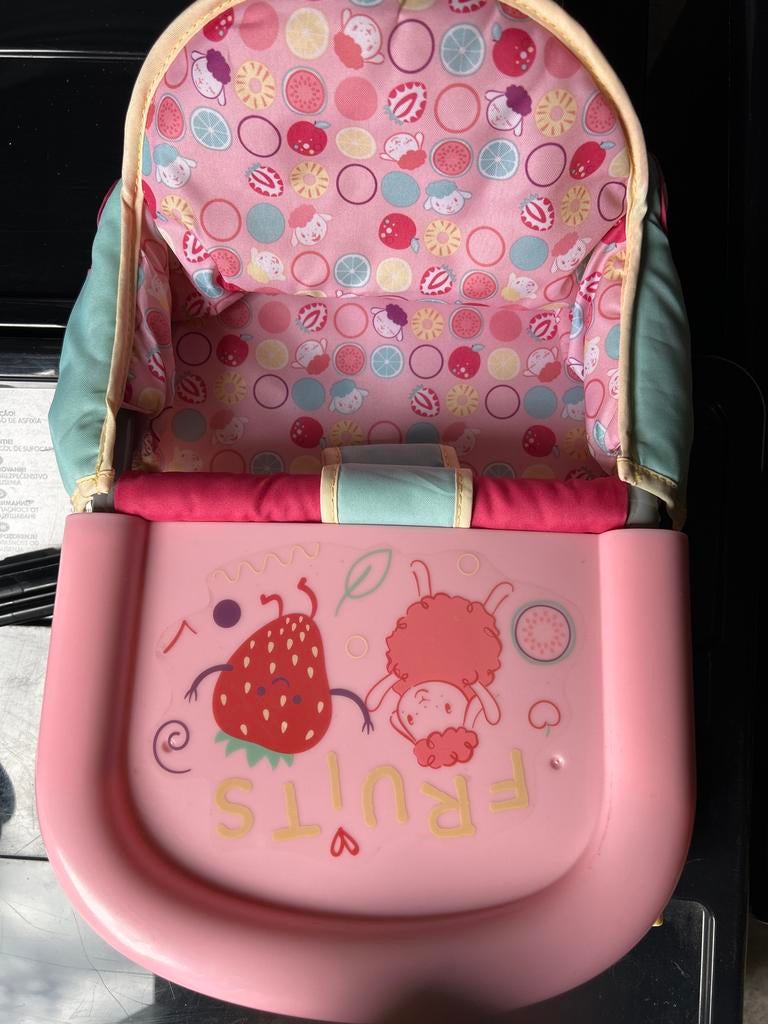 Baby Annabell poppenstoel met fruit design, Ophalen of Verzenden, Gebruikt, Babypop