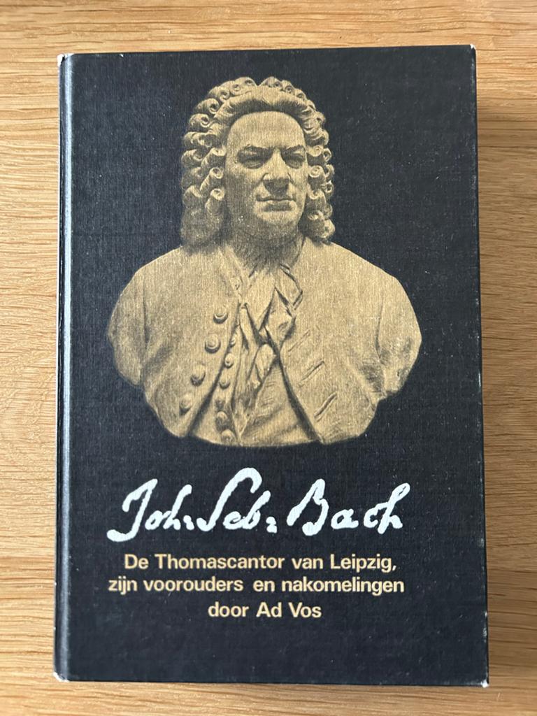 Joh. Seb. Bach: De Thomascantor van Leipzig - Ad Vos, Boeken, Ophalen of Verzenden, Gelezen, Artiest