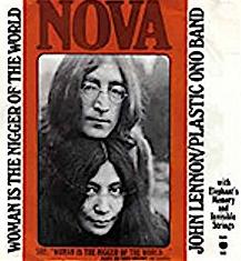 SINGLE JOHN LENNON WOMAN IS THE N* OF THE WORLD BEATLES, Cd's en Dvd's, Vinyl Singles, Verzenden, Zo goed als nieuw, Pop