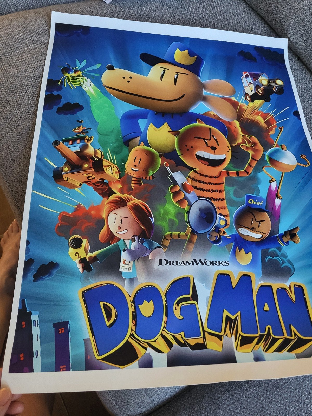 dogman poster, Ophalen of Verzenden, A1 t/m A3