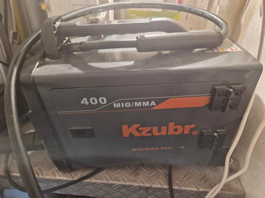 Kzubr MIG/MMA 400 lasapparaat - Gebruikt, Ophalen, Gebruikt, 250 ampère of meer, Co2
