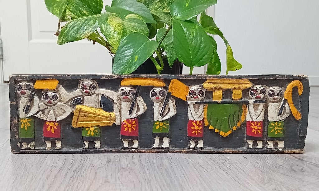 houten blok uit bali, Verzenden