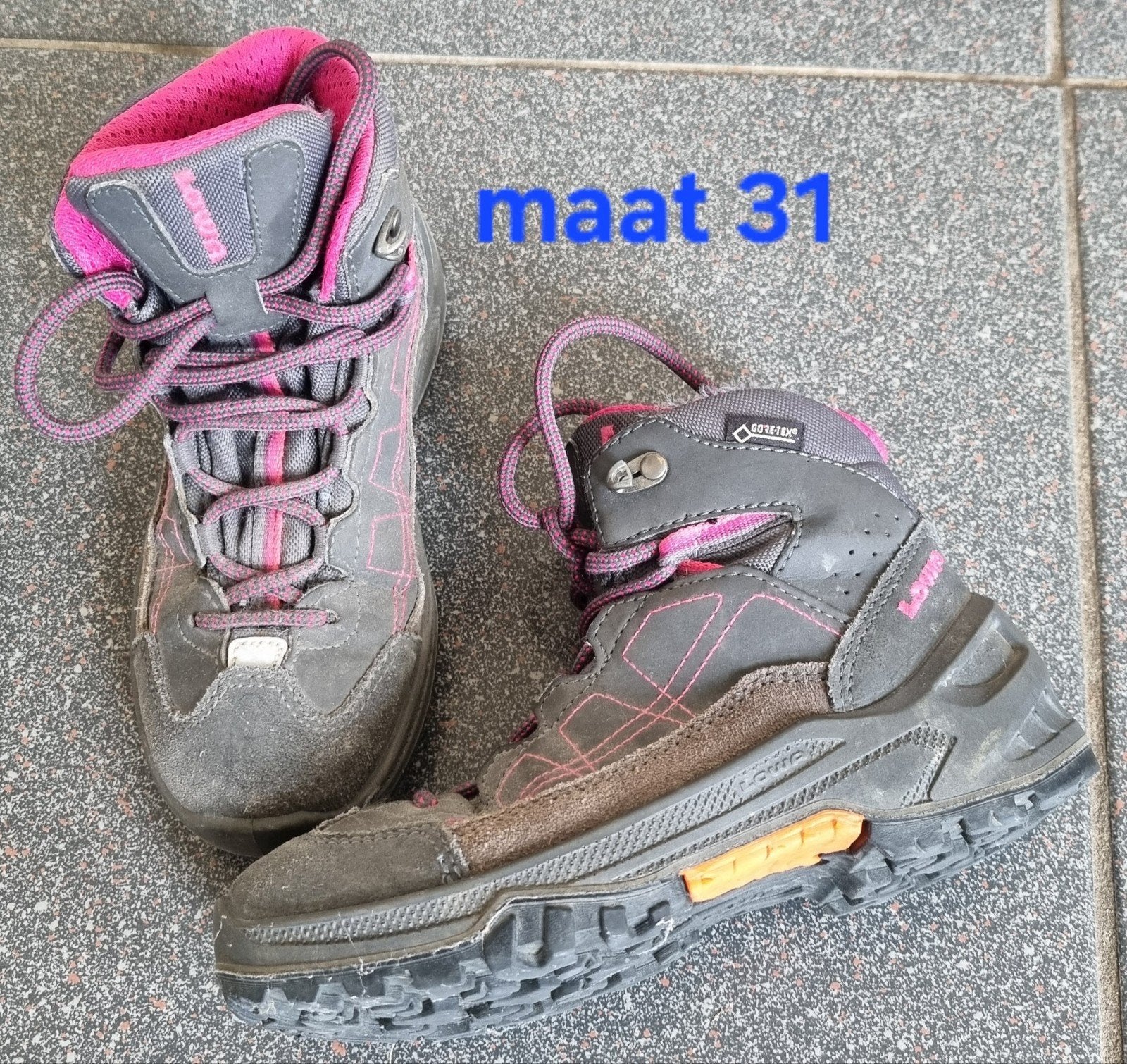 Lowa Gore-Tex wandelschoenen maat 31, Ophalen, Gebruikt, Schoenen