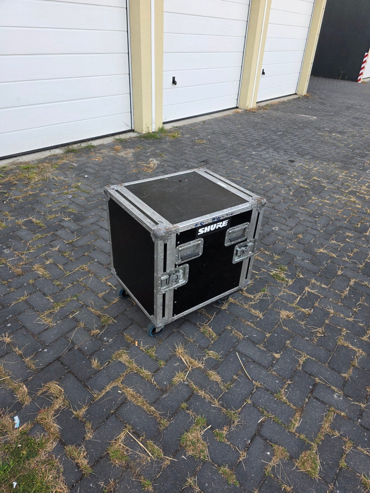 Stevige 19 Inch Flightcase op Wielen / Amprack (met deksels), Ophalen, Gebruikt, Overige instrumenten, Flightcase