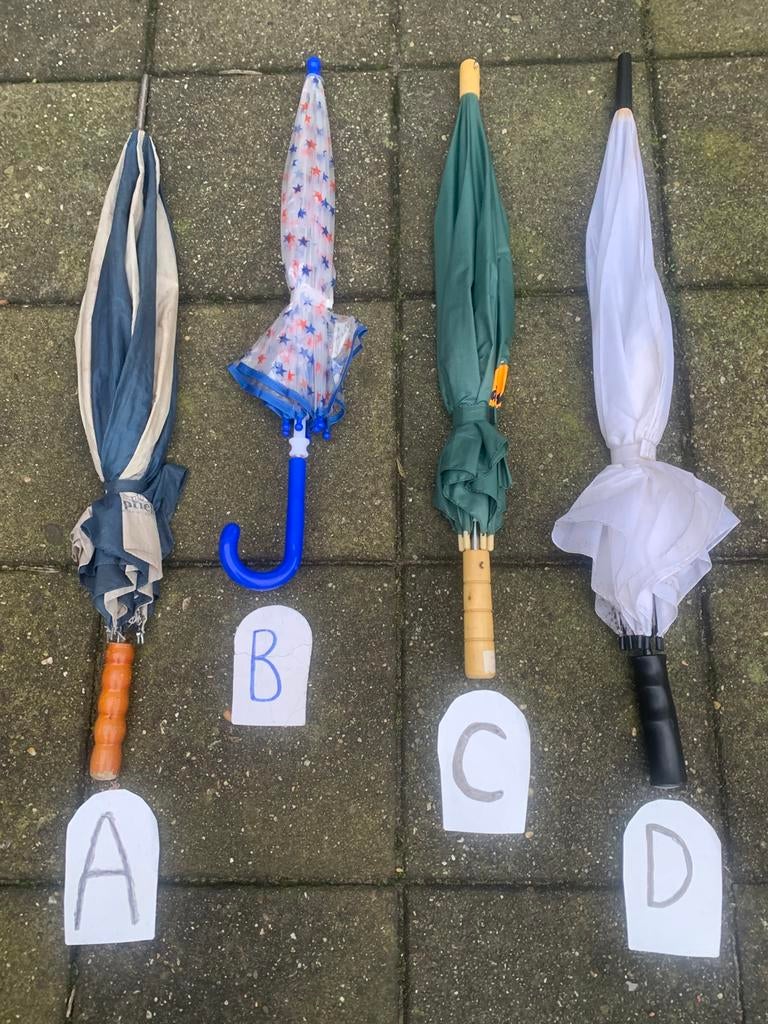Diverse paraplu’s, Sieraden, Tassen en Uiterlijk, Paraplu's, Zo goed als nieuw, Overige kleuren, Ophalen of Verzenden