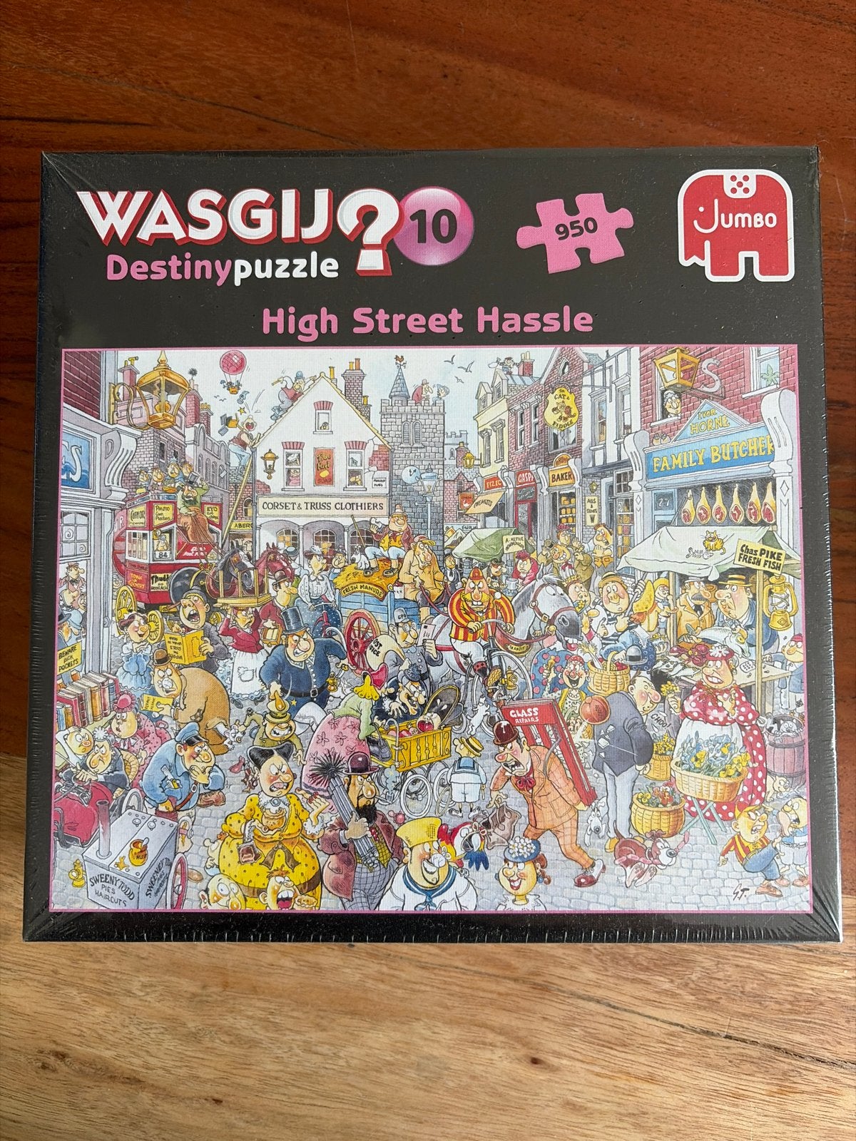 9 Jan van Haasteren & 3 Wasgij? puzzels, Hobby en Vrije tijd, Denksport en Puzzels, Gebruikt, Legpuzzel, 500 t/m 1500 stukjes