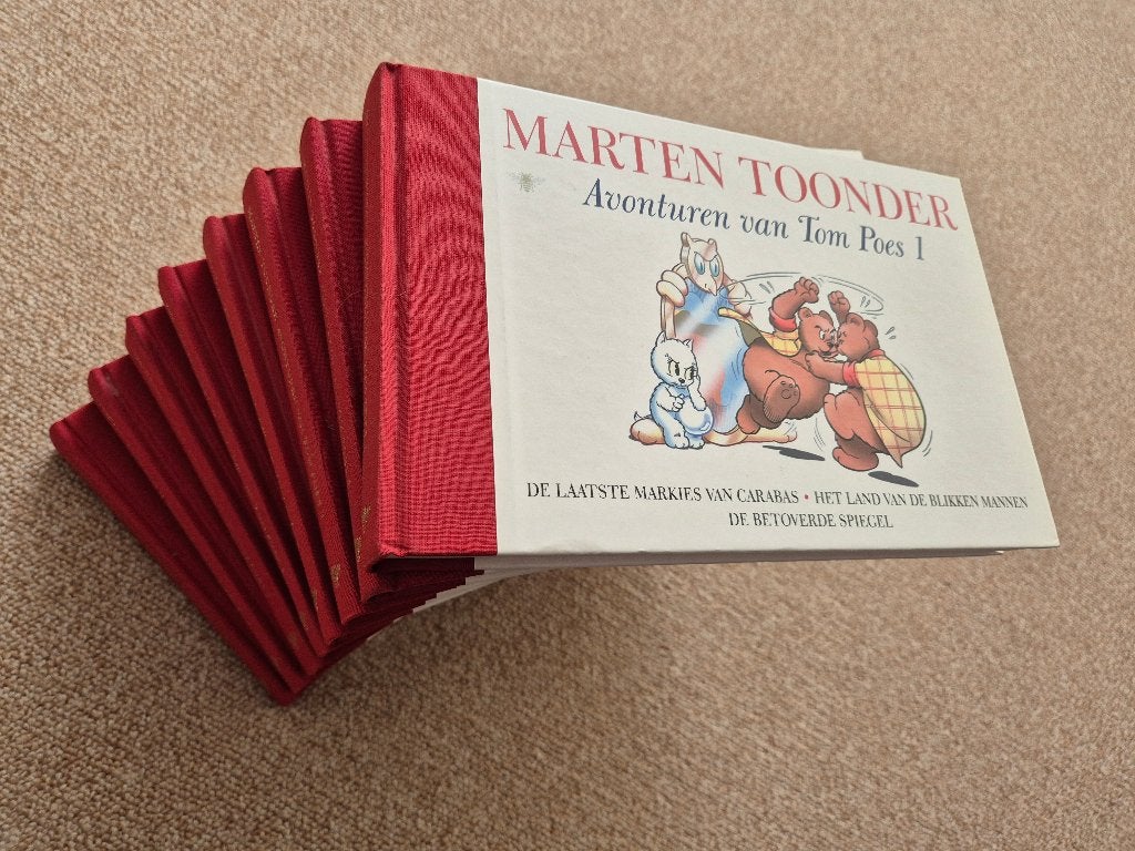 Avonturen van Tom Poes H.C nr 1 - 2 - 3 - 4 - 5 - 6 - 7 - 8, Boeken, Complete serie of reeks, Ophalen of Verzenden, Maarten Toonder