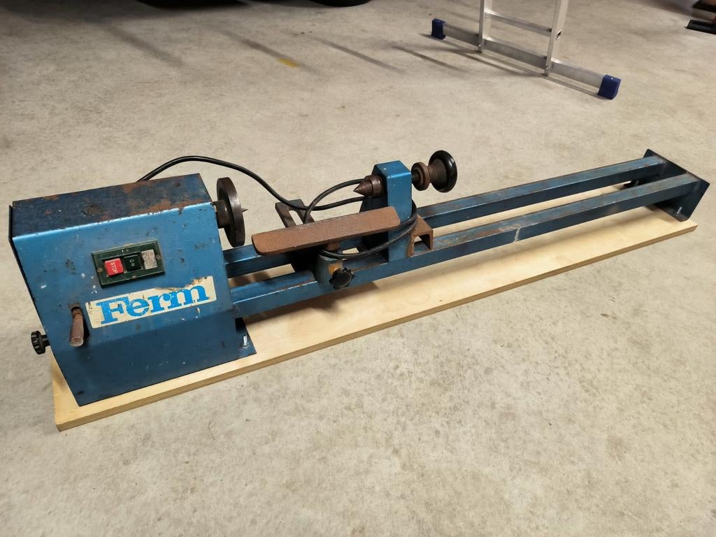 Ferm Draaibank, Doe-het-zelf en Verbouw, Draaibanken, Ophalen, Gebruikt, Houtdraaibank, Minder dan 500 mm