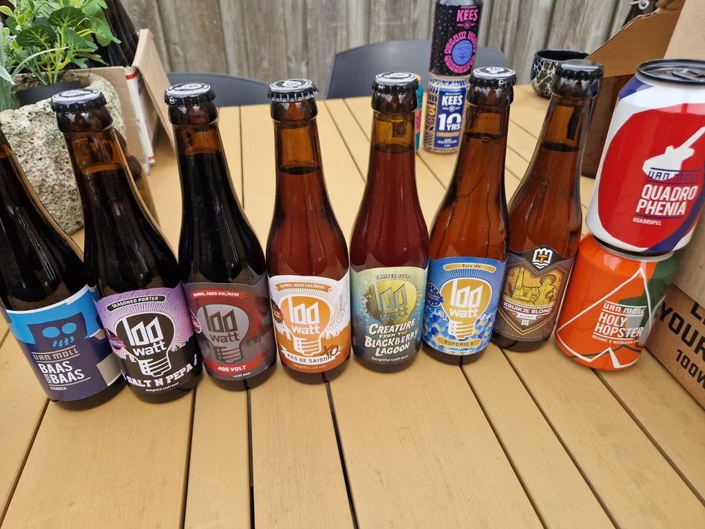 Diverse speciaalbieren van 100 Watt en Kees, Ophalen of Verzenden, Nieuw, Flesje(s), Overige merken