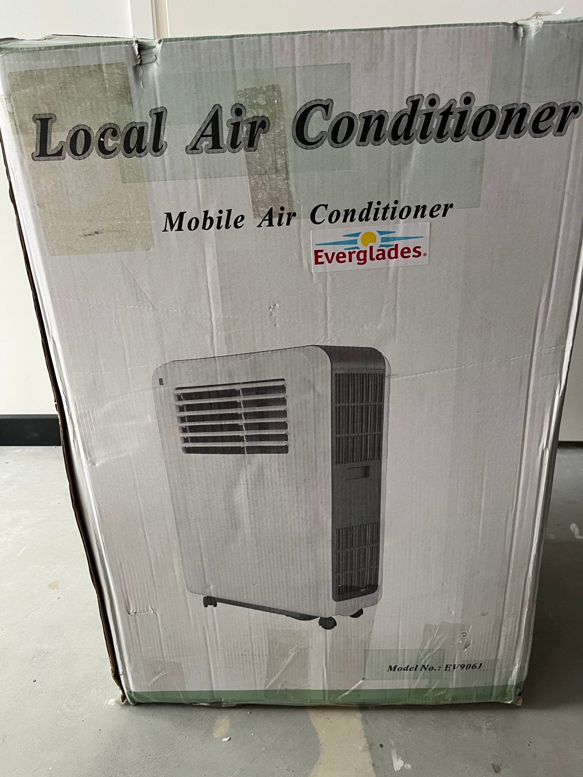Everglades Mobiele Airco EV9061 - Nieuw in doos, Ophalen, Minder dan 60 m³, Nieuw, 3 snelheden of meer
