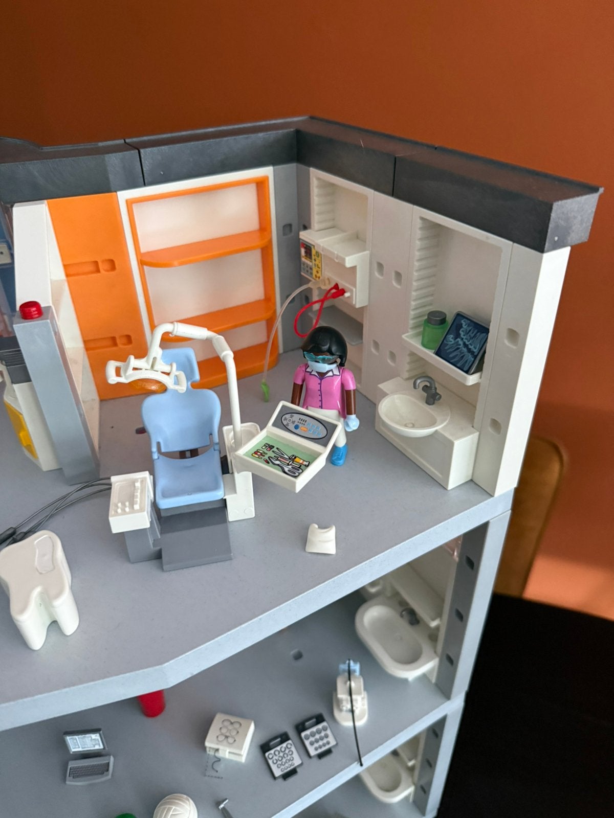 Playmobil groot ziekenhuis met o.a. oogarts en tandarts, Ophalen of Verzenden, Zo goed als nieuw