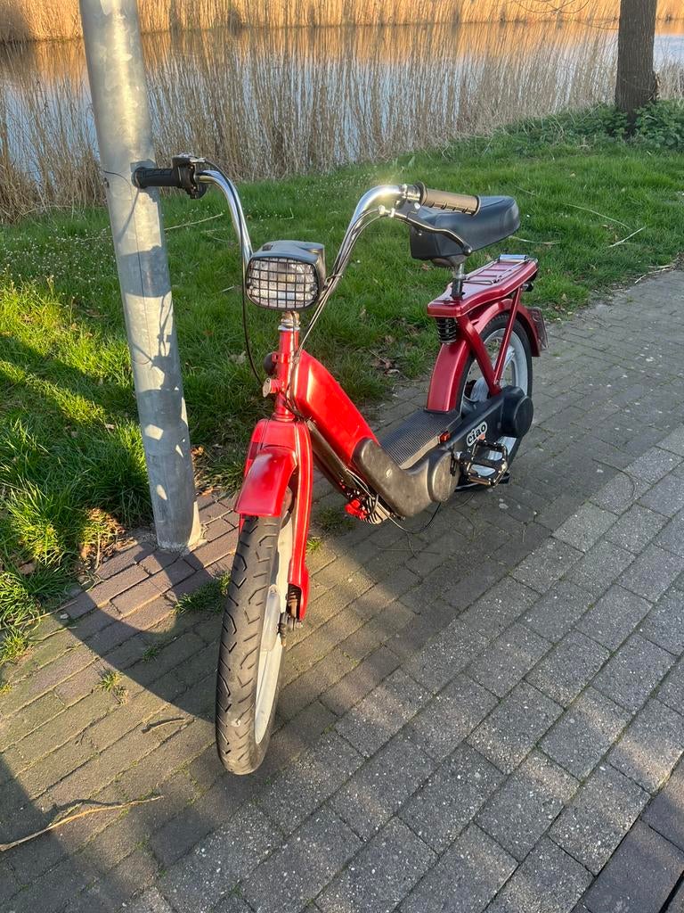 Vespa Ciao Mix 2005 blauw kenteken, Fietsen en Brommers, Ophalen, Ciao, 49 cc, Zo goed als nieuw