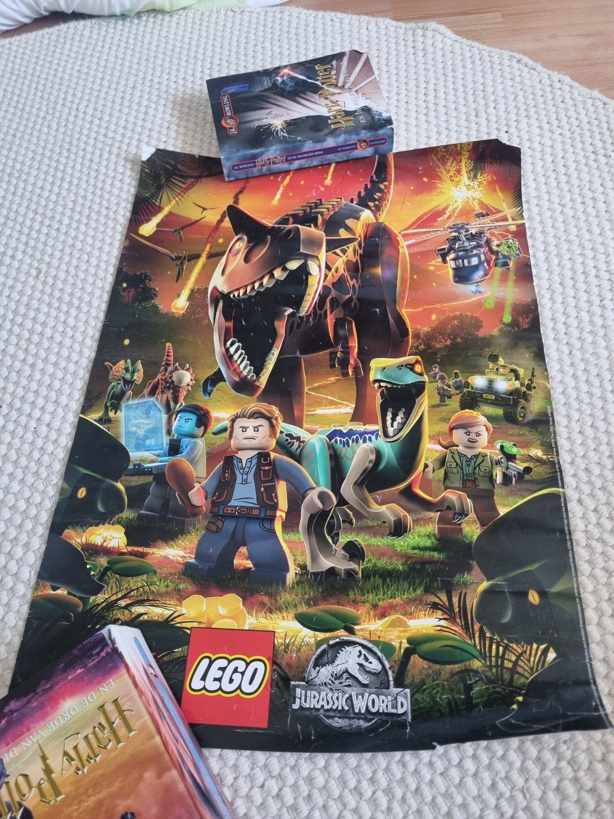 LEGO Jurassic World Park Poster 2016 - Gebruikt, Ophalen of Verzenden