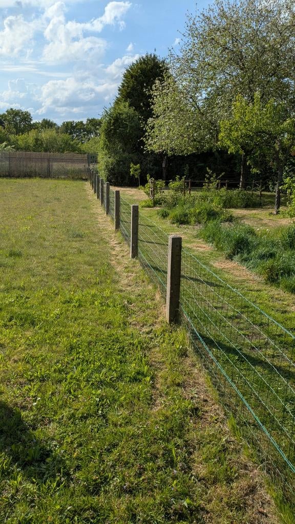 10x betonnen palen betonpaaltjes betonpaal afrastering, Tuin en Terras, Ophalen, Gebruikt, Overige typen, Overige materialen