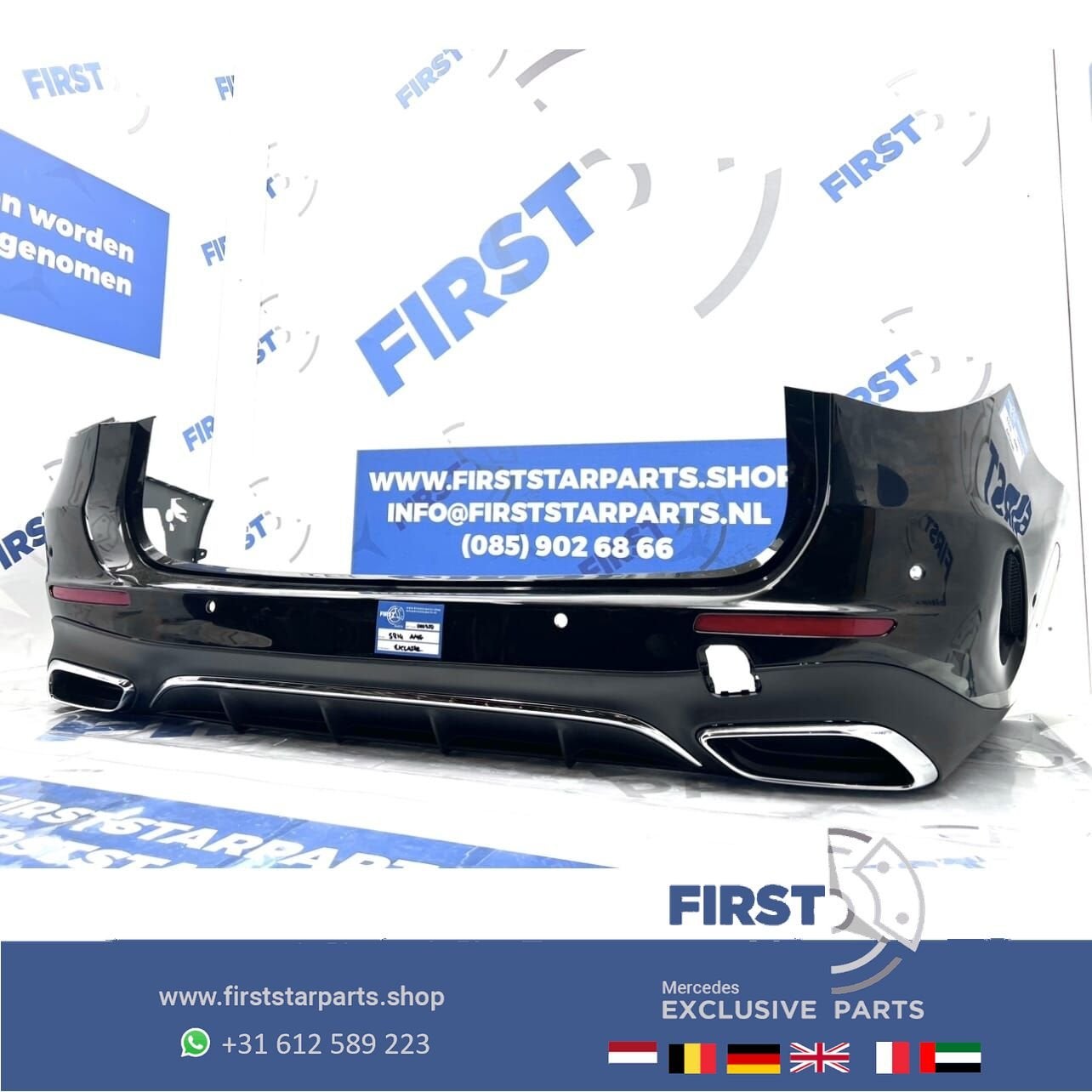 S214 W214 ESTATE AMG BUMPER 2023-2026 ACHTERBUMPER A21488571, Auto-onderdelen, Gebruikt, -, Ophalen of Verzenden, Achter
