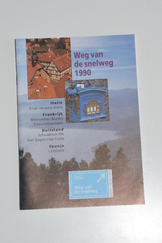Weg van de Snelweg gids Italië Spanje Duitsland Frankrijk, Verzenden, Europa, Zo goed als nieuw, Reisgids of -boek