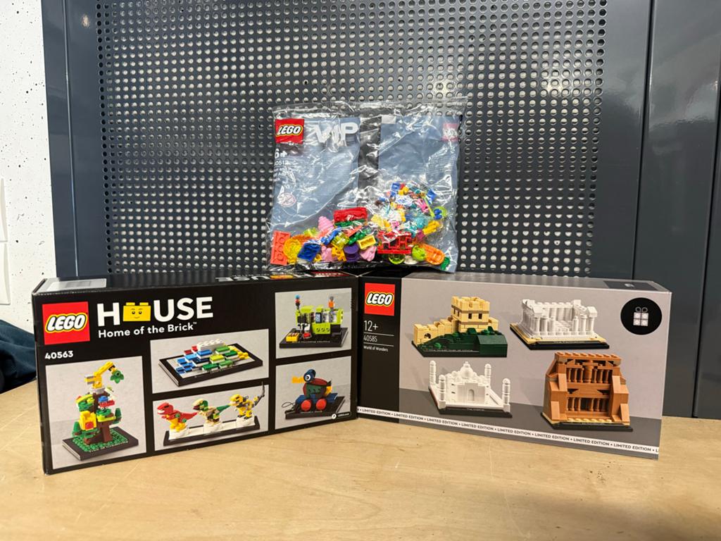 3x exclusieve lego sets 40563/40585/40512, Kinderen en Baby's, Speelgoed | Duplo en Lego, Ophalen of Verzenden, Nieuw