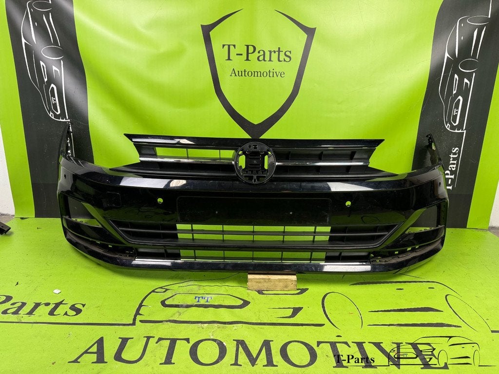 VW volkswagen polo 2G voorbumper PDC bumper 18+ 2G0807217, Auto-onderdelen, Carrosserie en Plaatwerk, Bumper, Volkswagen, Gebruikt