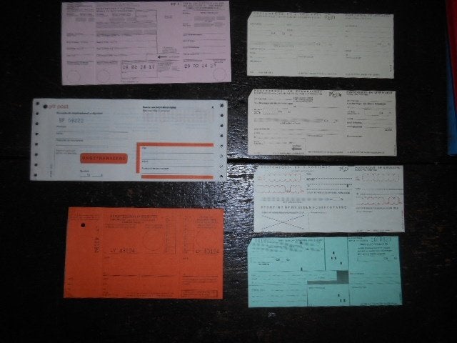 Post en Giro stortingskaarten, postwissel, ongefrankeerd enz, Ophalen of Verzenden, Overige typen