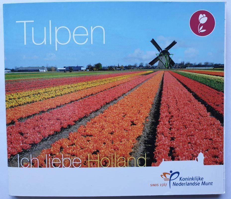 Nederland World Money Fair BU Set 2017 "Tulpen", Verzenden, Koningin Beatrix, Euro's, Setje